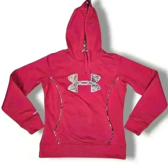 UNDER ARMOUR COLDGEAR XSTORM CAMO HOODIE - Picture 1 of 5